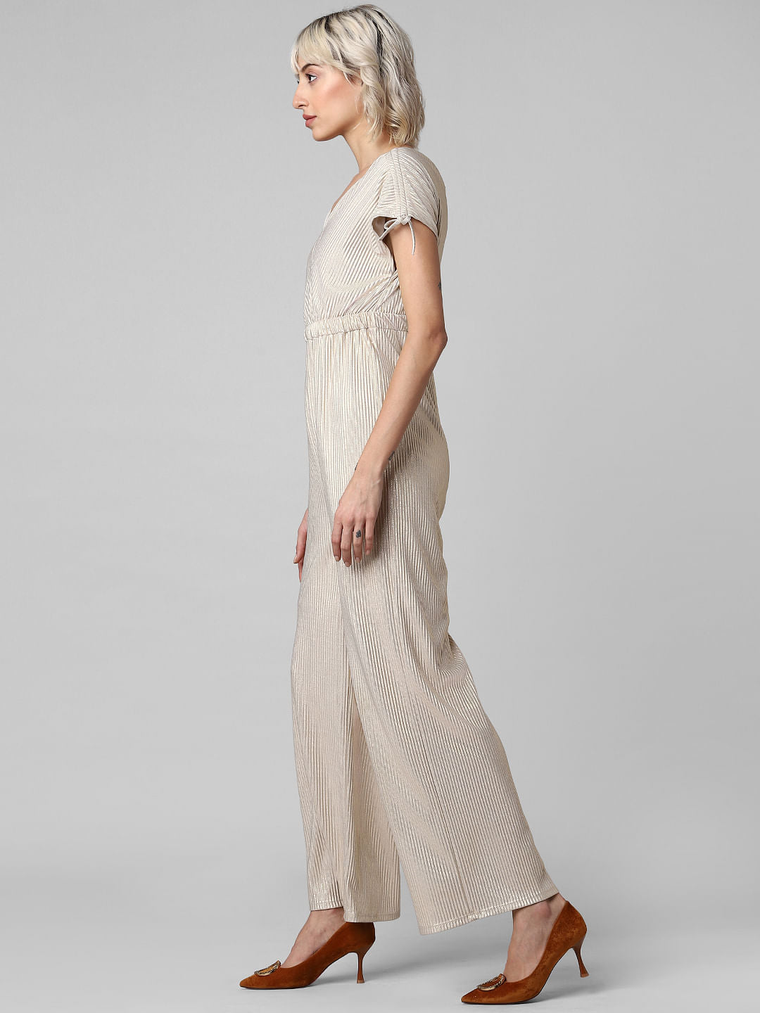 Golden Glitter Jumpsuit