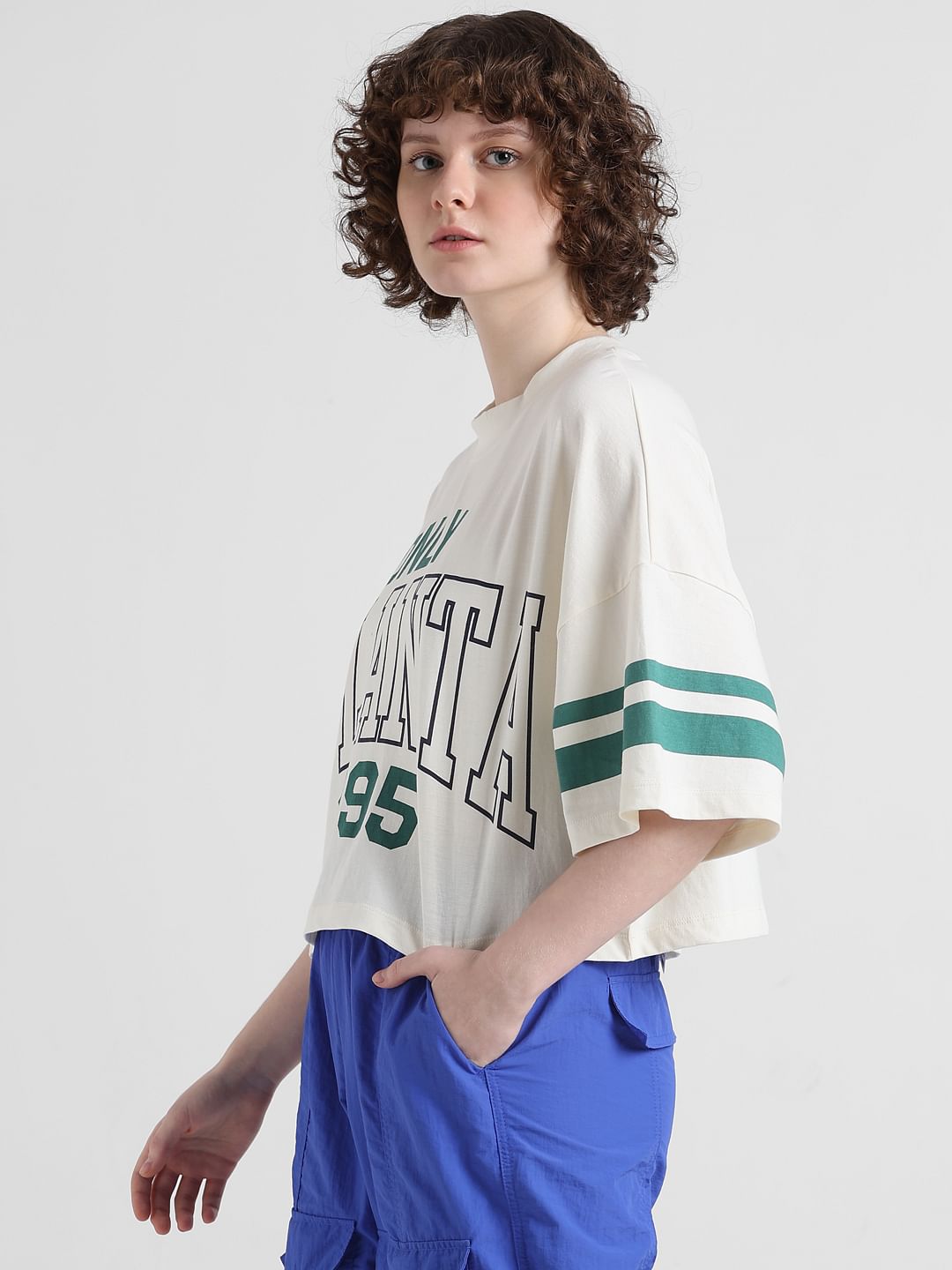 Off-White Printed Oversized T-Shirt