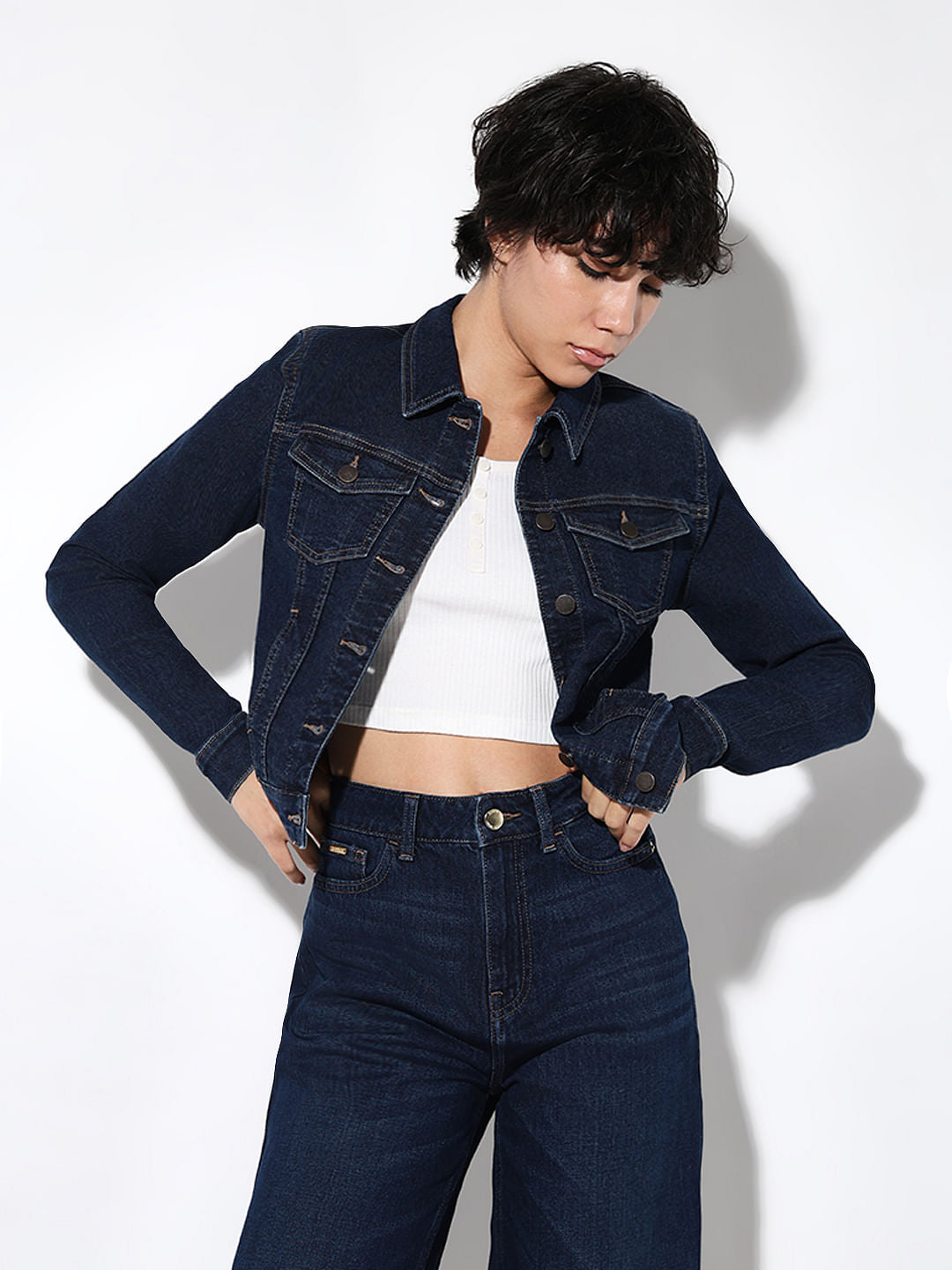 Dark Blue Denim Jacket