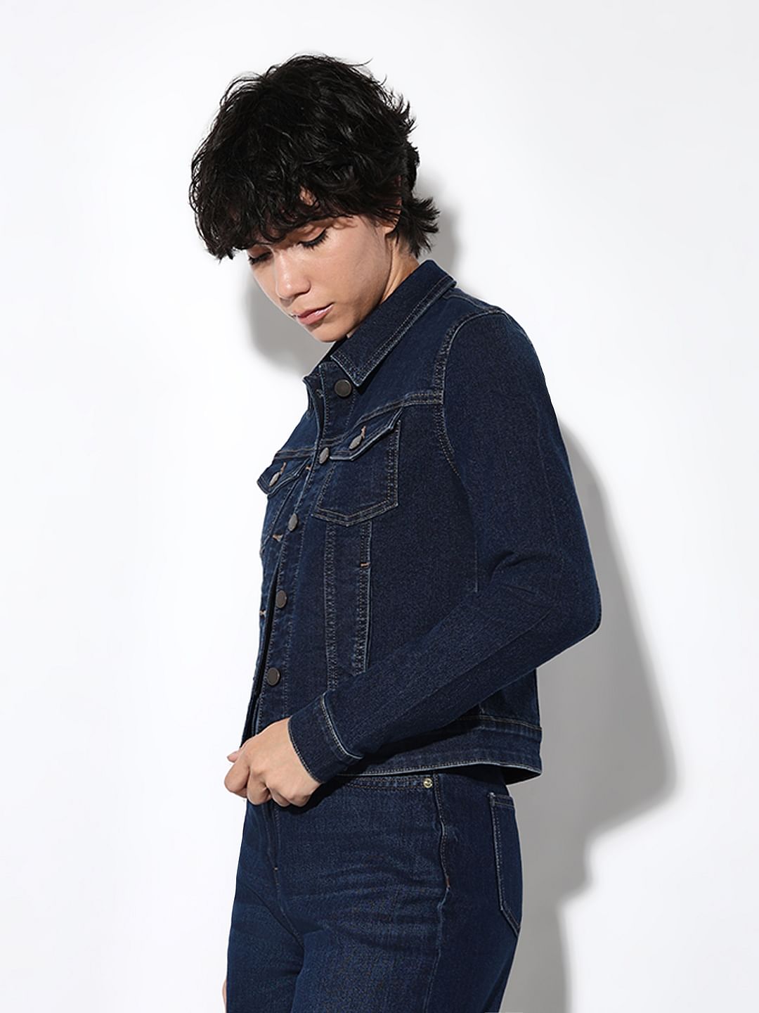 Dark Blue Denim Jacket