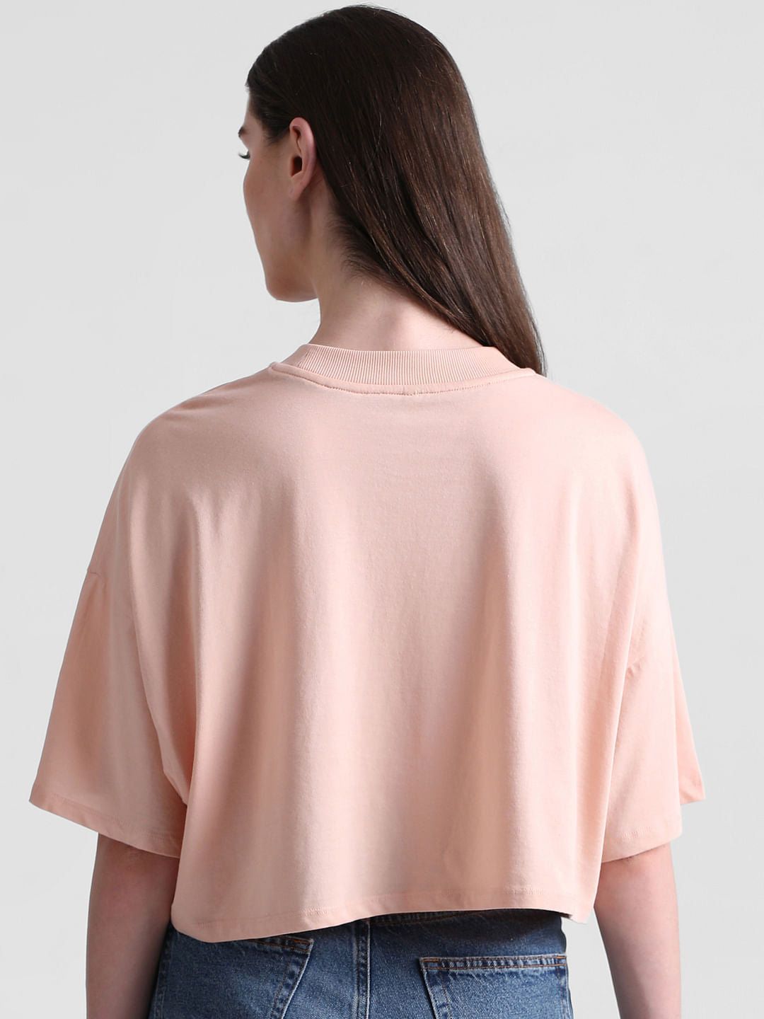 Pink Graphic Print Boxy T-Shirt