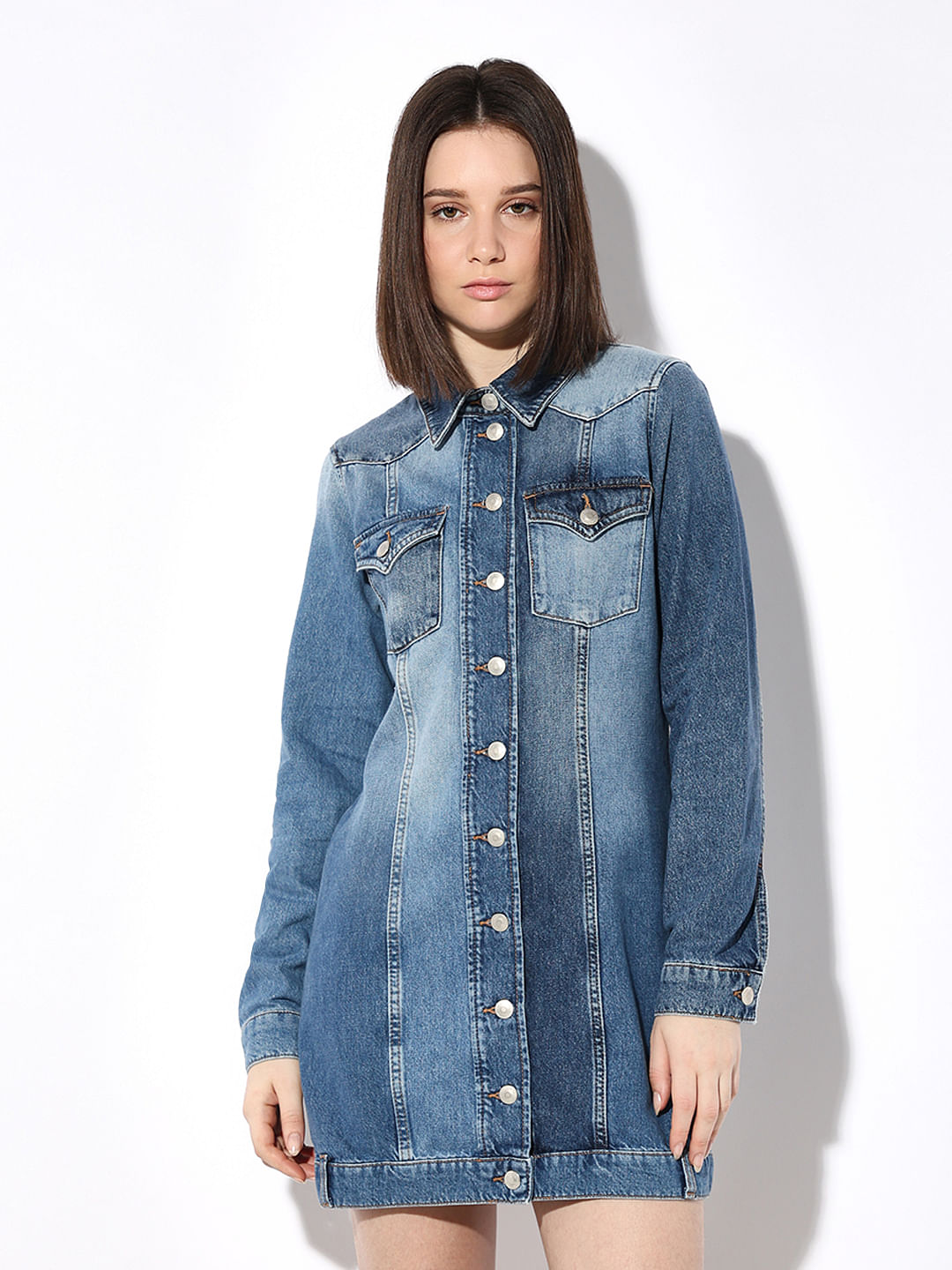 Blue Denim Dress