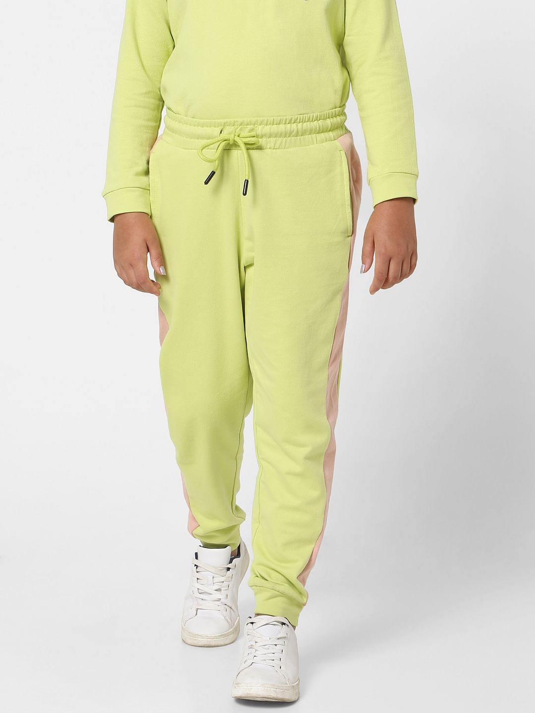 Green Mid Rise Co-Ord Joggers
