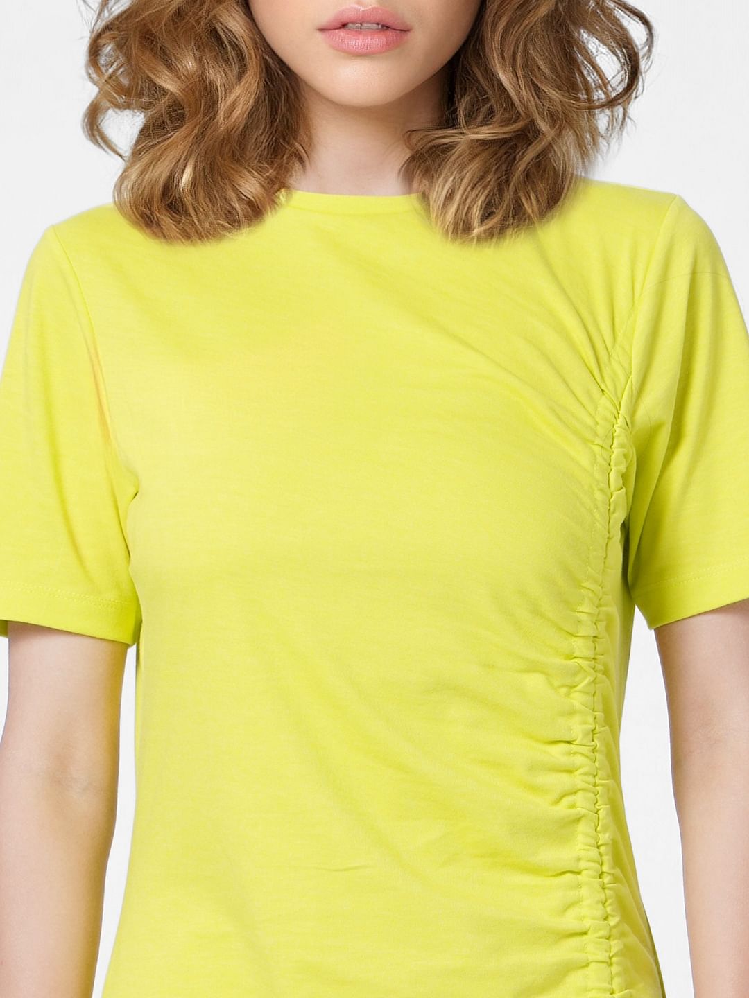 Green Jersey Mini Dress