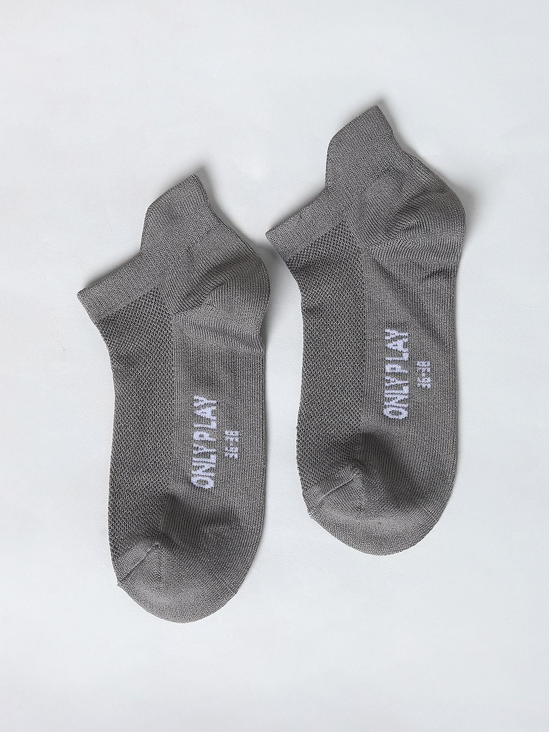 Play Brown Logo Print Socks