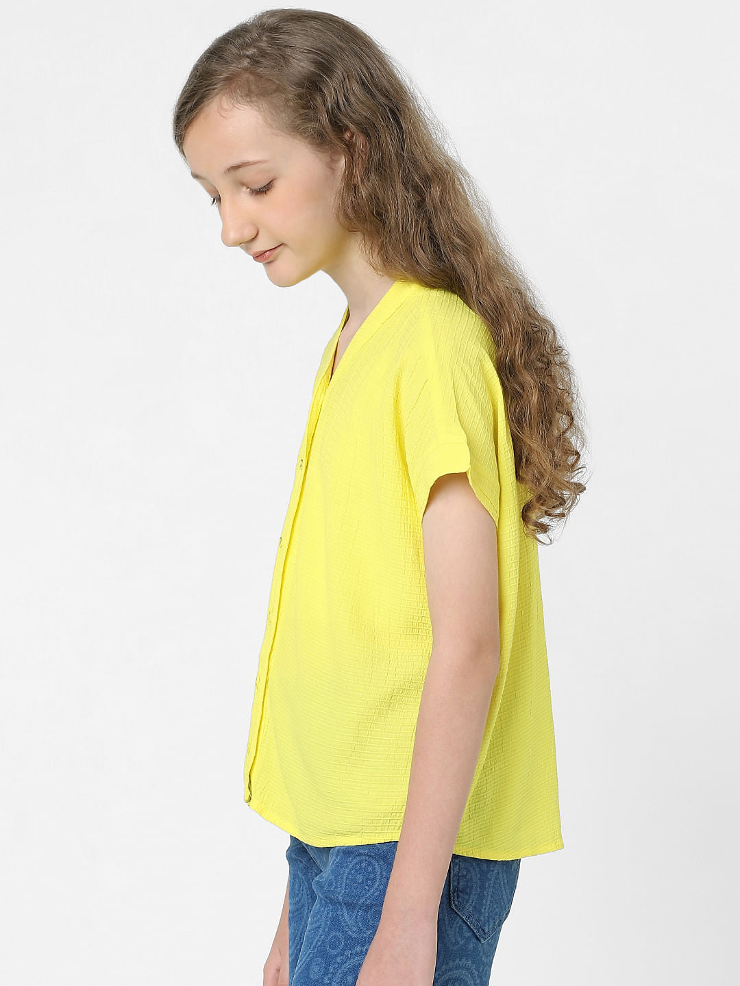 Girls Yellow Shirt