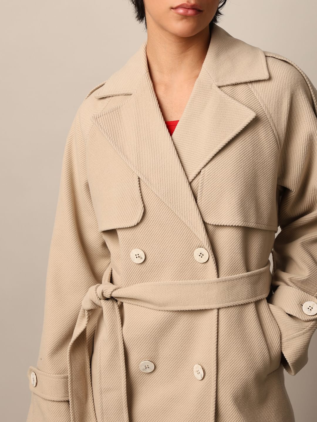 Beige Trench Coat