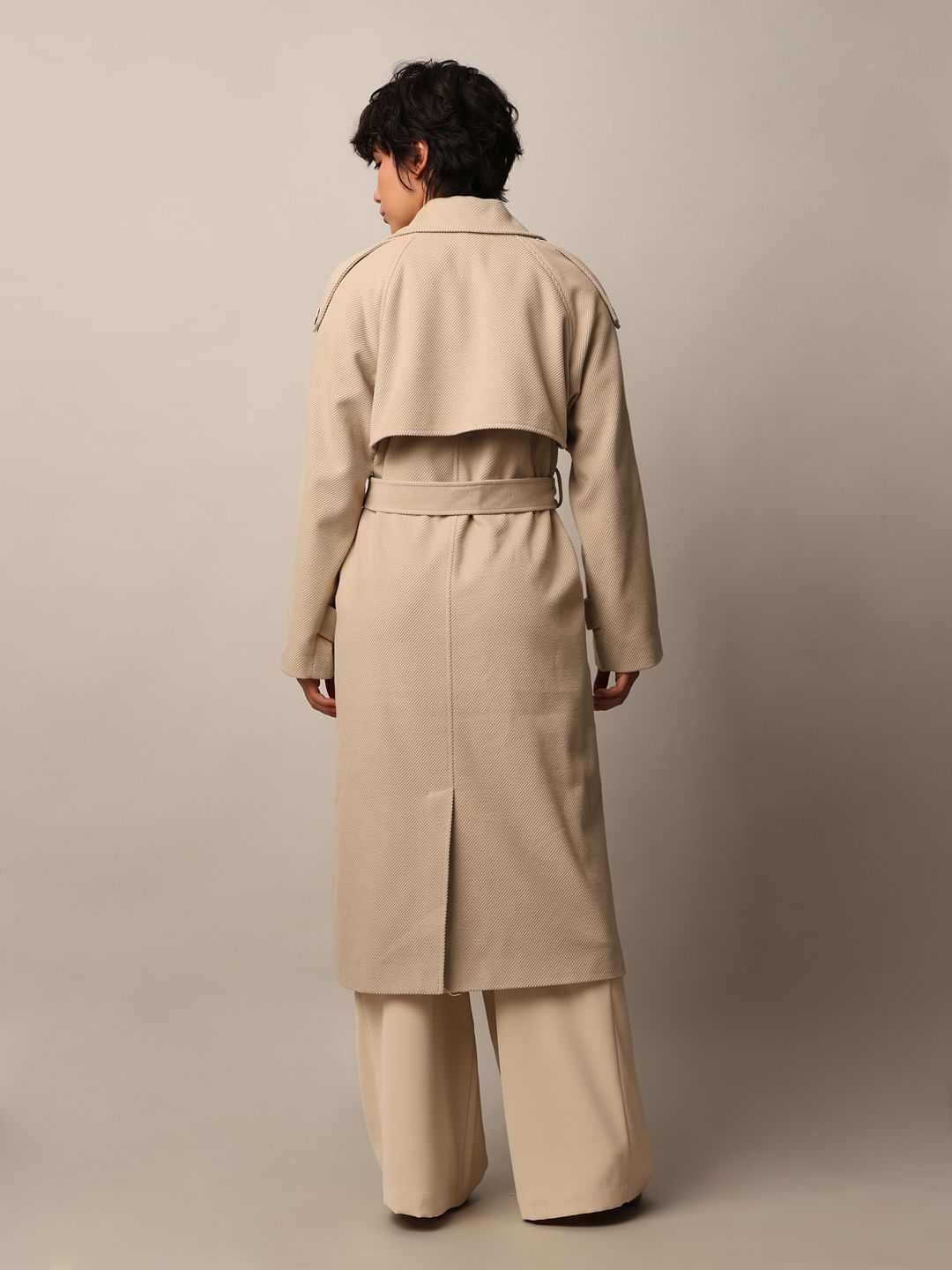 Beige Trench Coat