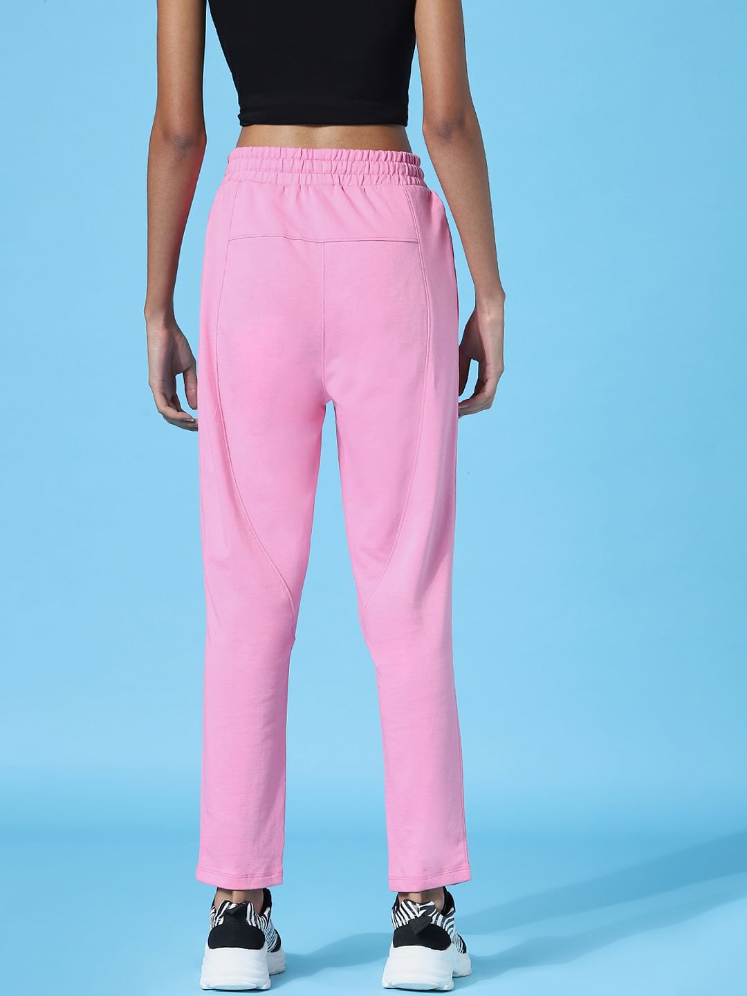 Pink High Rise Sweatpants