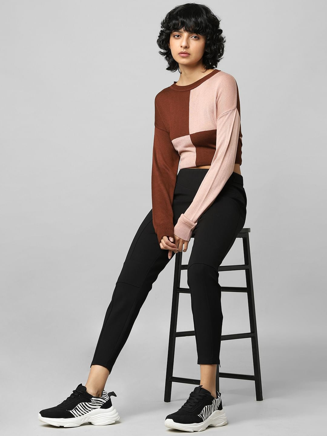 Black High Rise Skinny Fit Leggings