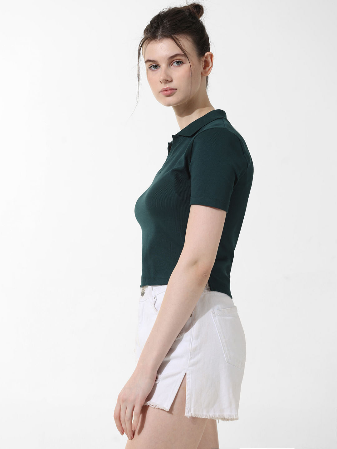 Dark Green Polo T-Shirt