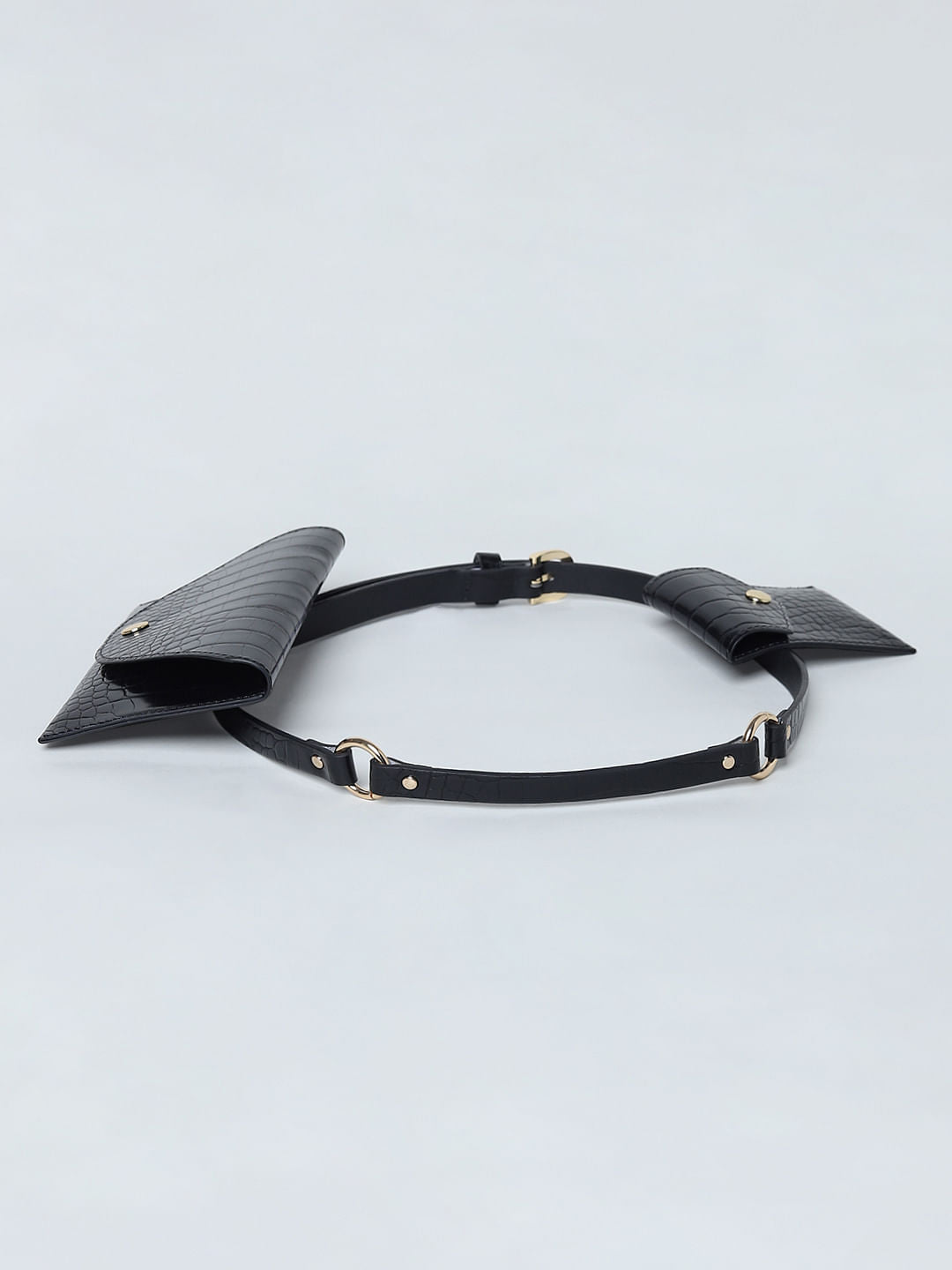 Black Waist Belt Bag