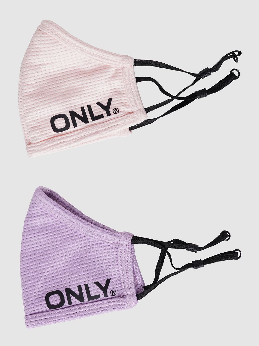 Pink & Purple Masks - Pack Of 2