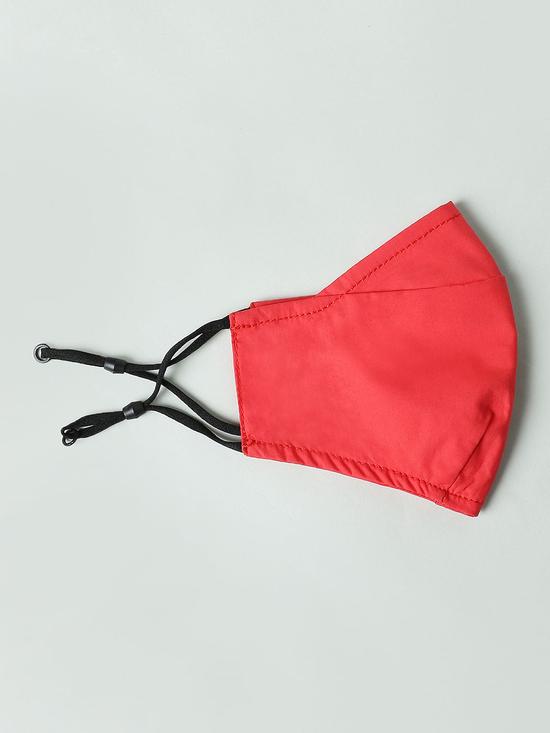 Pink & Black Logo Print Masks - Pack Of 2