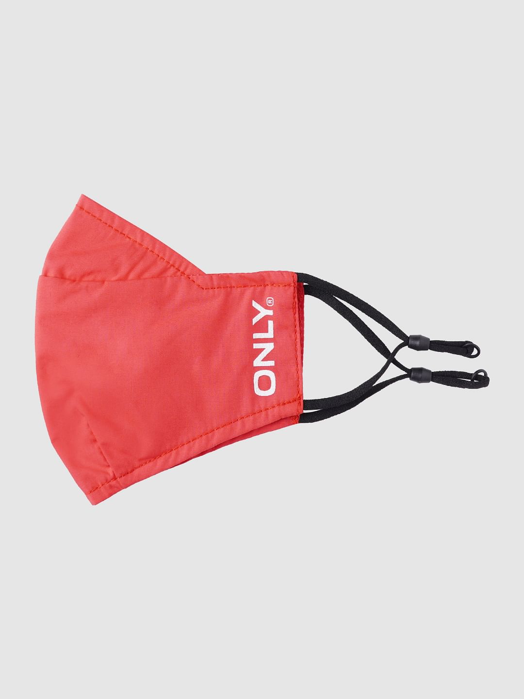 Pink & Blue Logo Print Masks - Pack Of 2