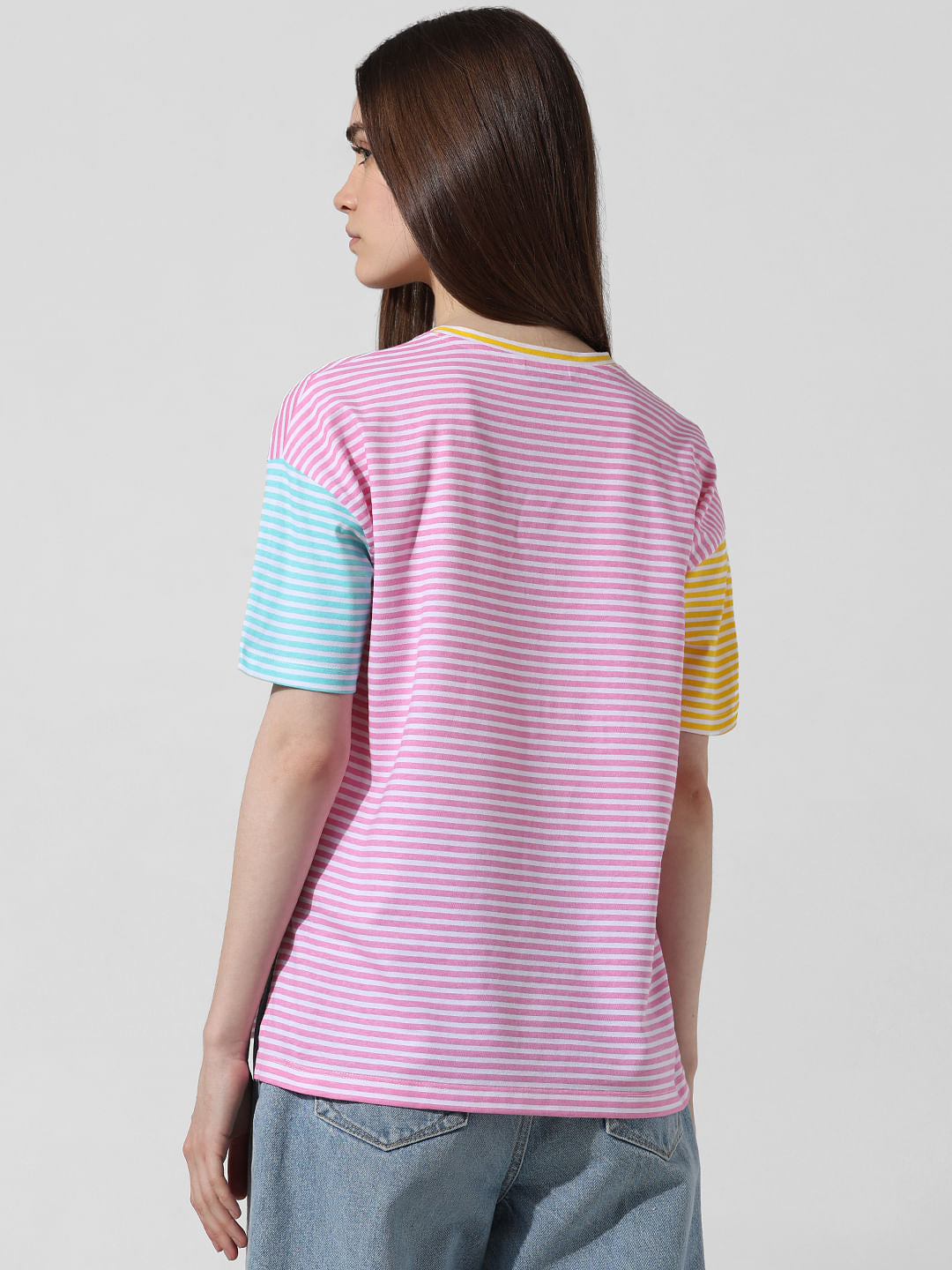 Pink Striped T-Shirt