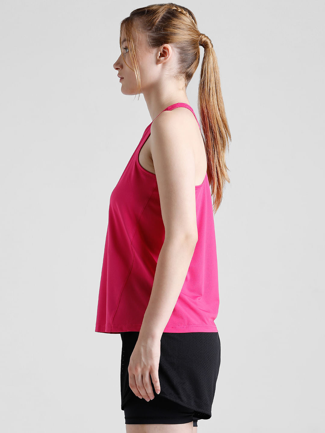 Play Pink Sleeveless Training Top
