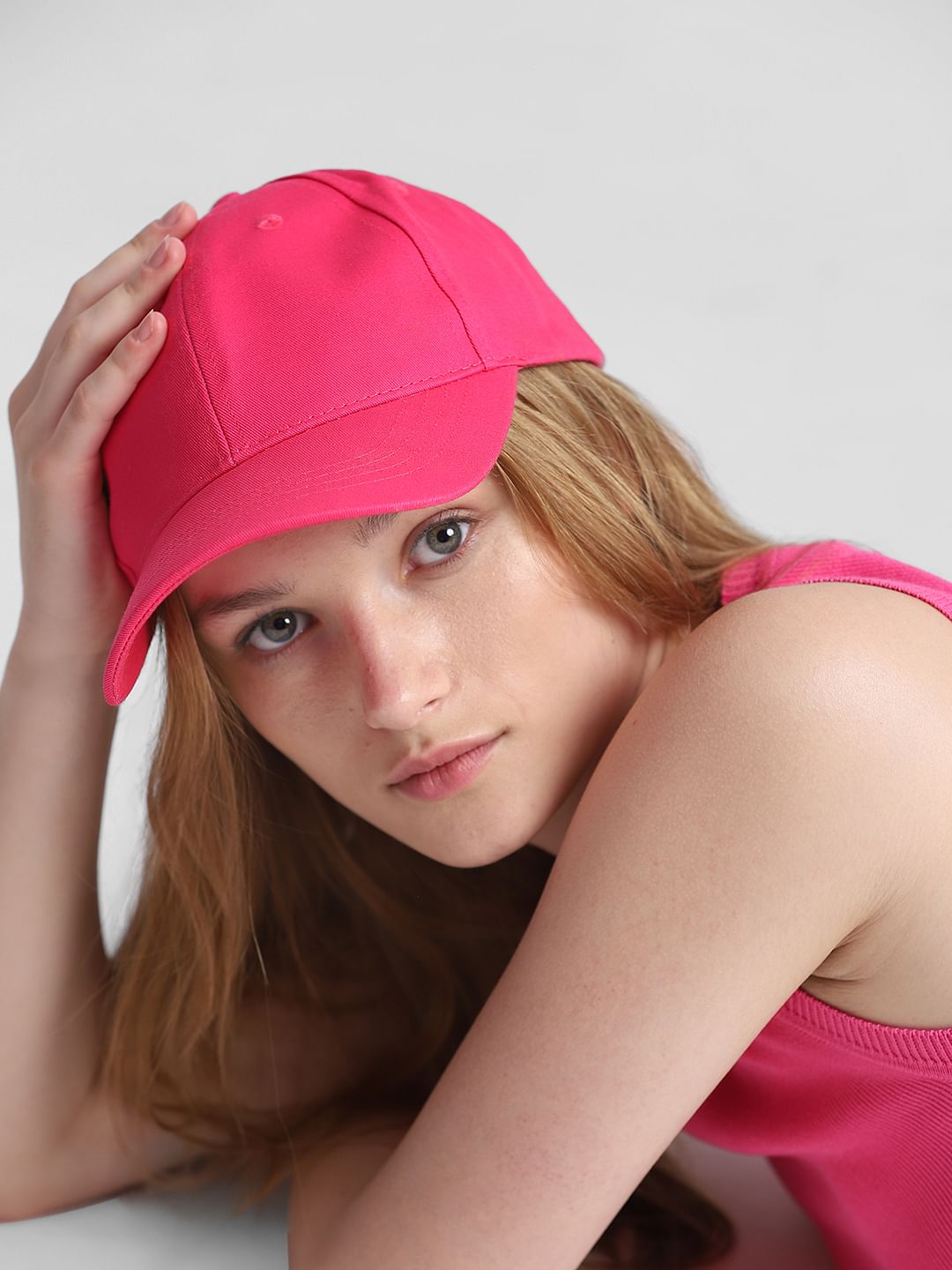 Play Hot Pink Twill Cap