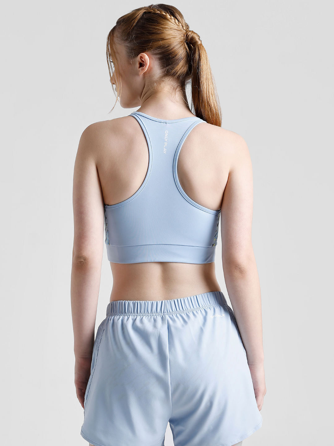 Play Blue Printed Sports Bra