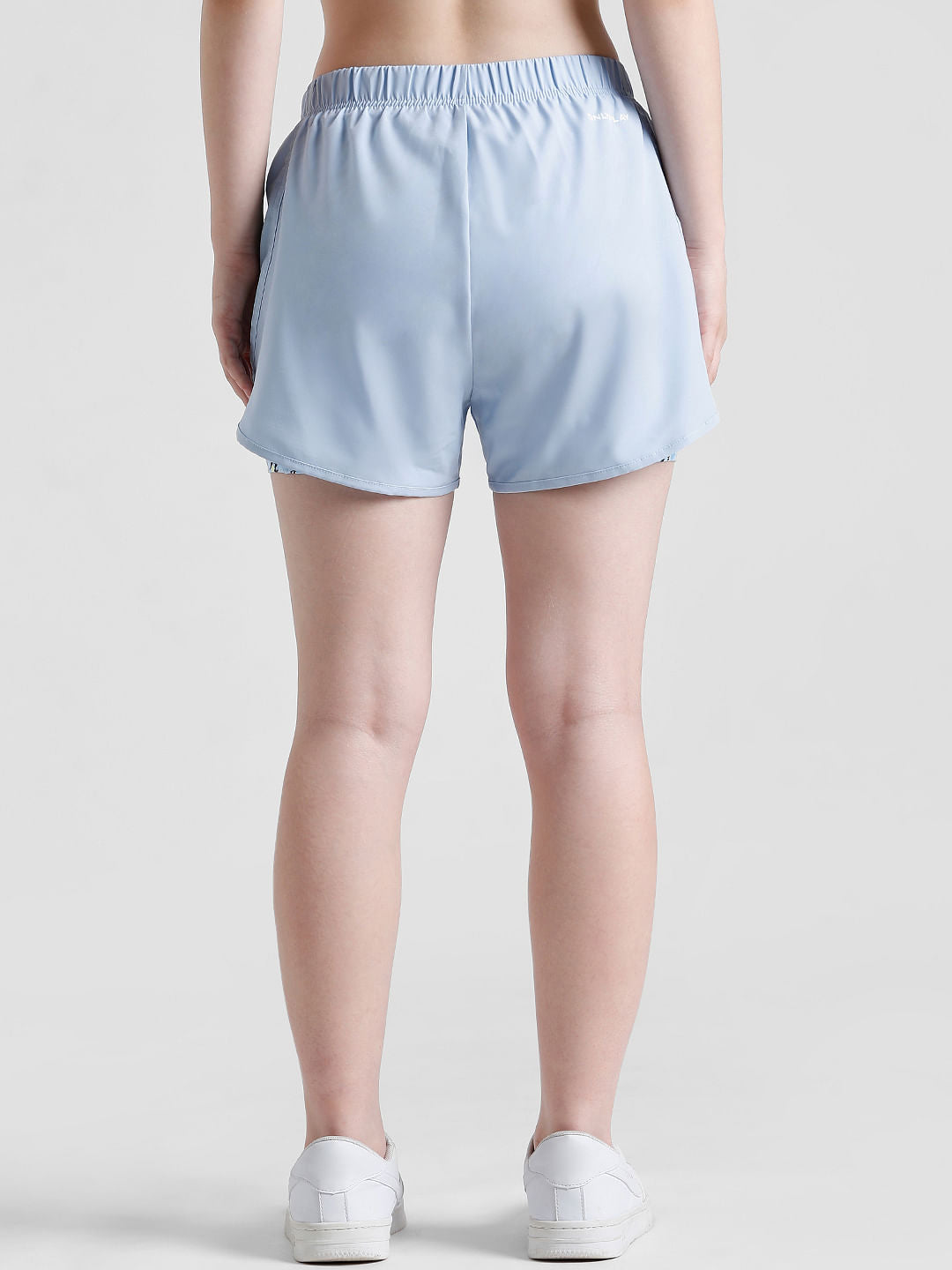 Play Blue Double Layered Training Shorts