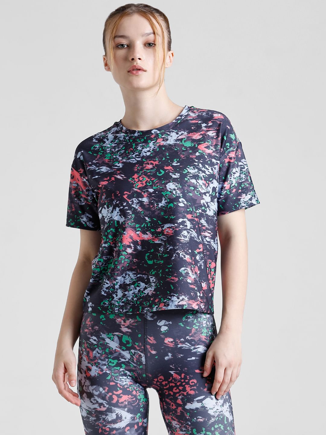 Play Blue Boxy Fit Training T-Shirt