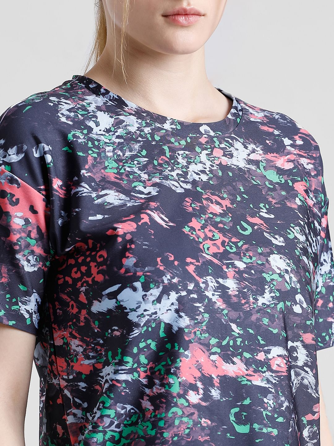 Play Blue Boxy Fit Training T-Shirt