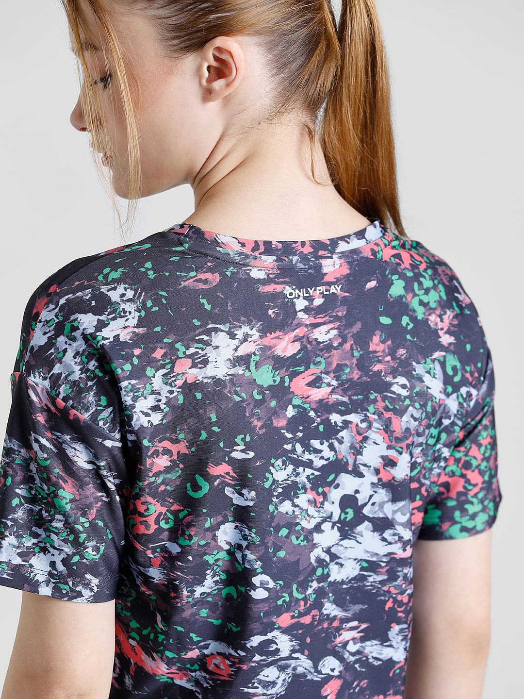 Play Blue Boxy Fit Training T-Shirt