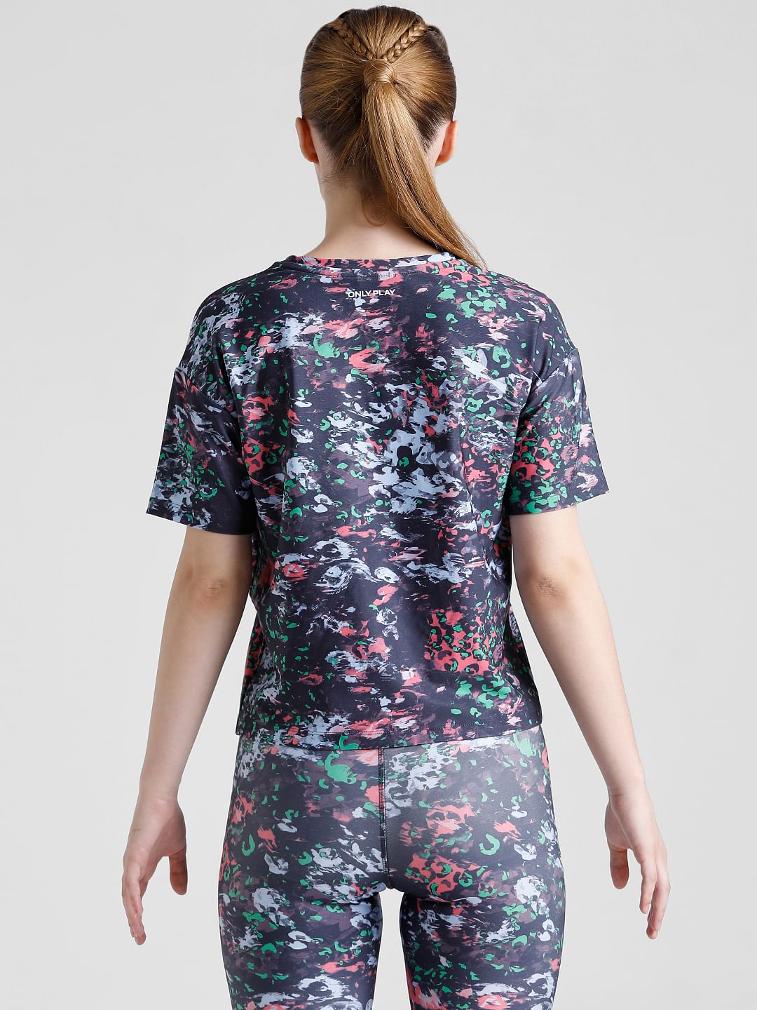 Play Blue Boxy Fit Training T-Shirt