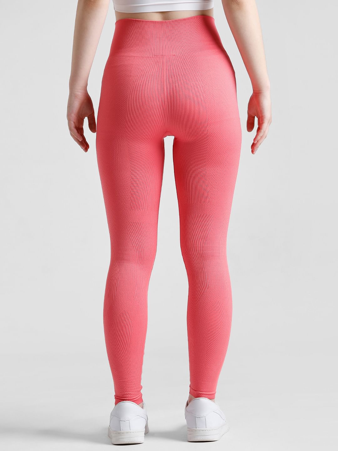 Play Coral High Rise Seamless Training Tights