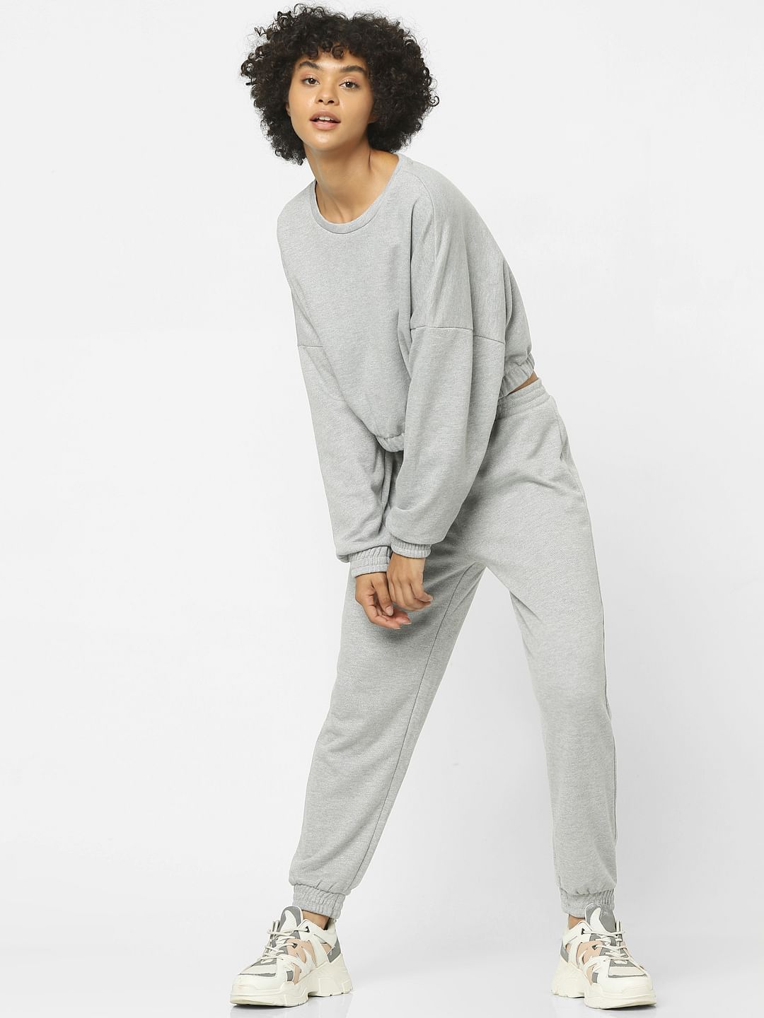 Grey Co-Ord Sweatshirt