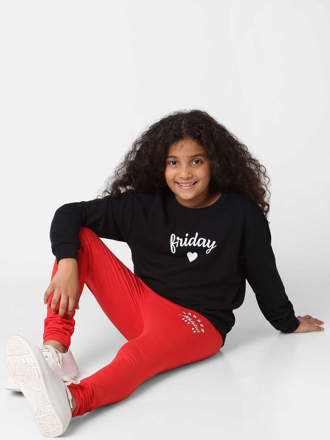 Girls Black Sweatshirt