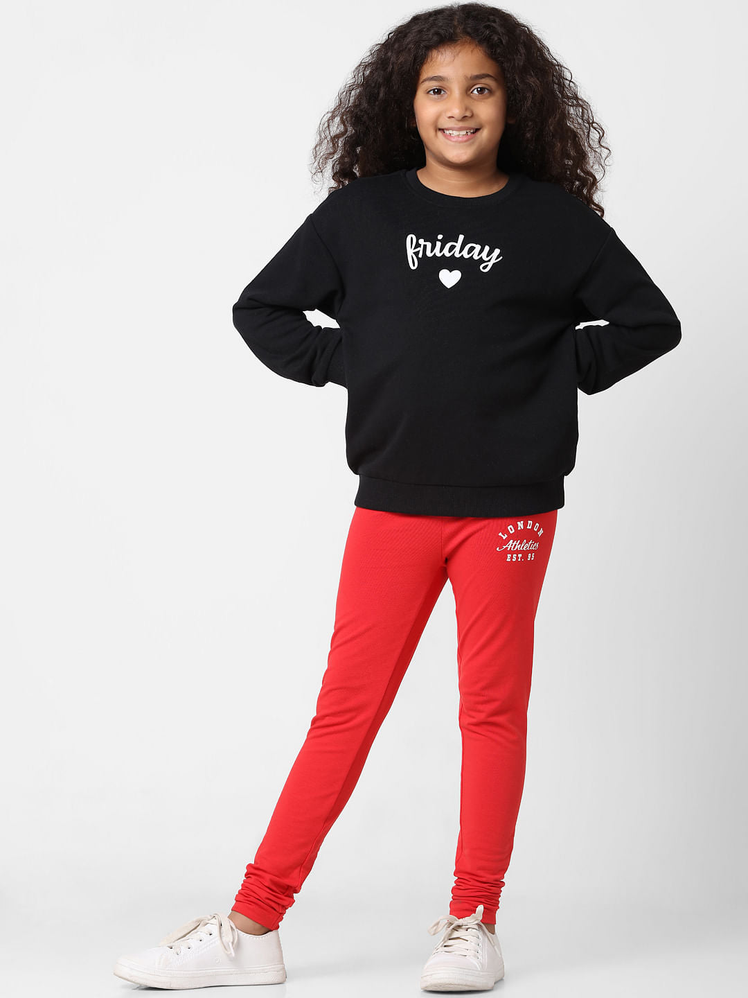 Girls Black Sweatshirt