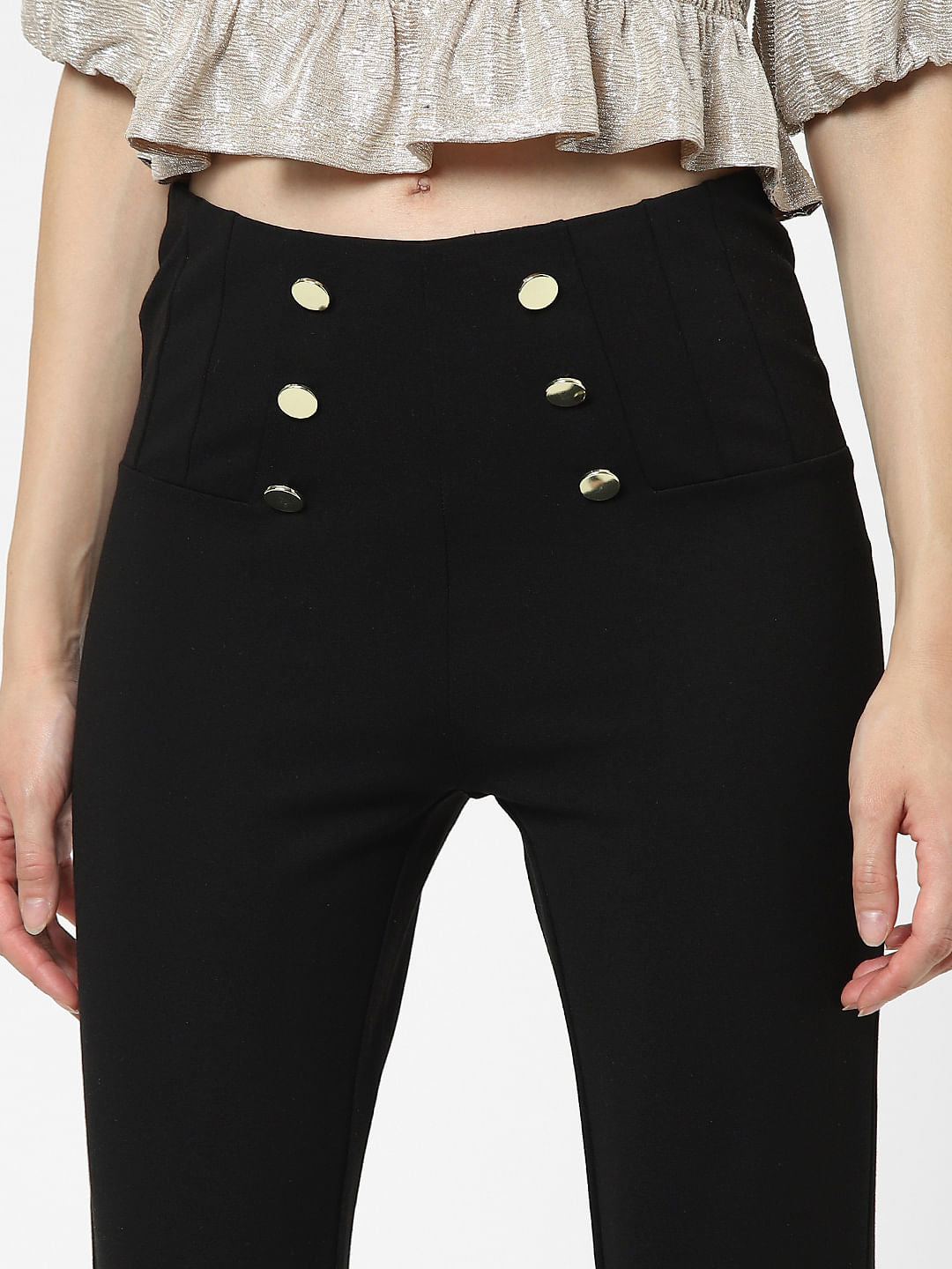 Black High Rise Leggings