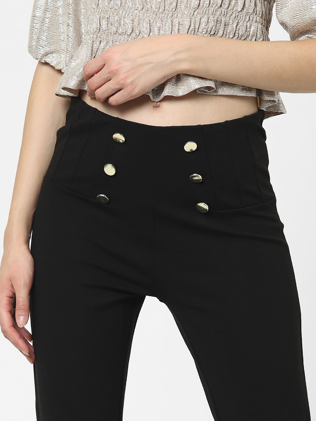 Black High Rise Leggings