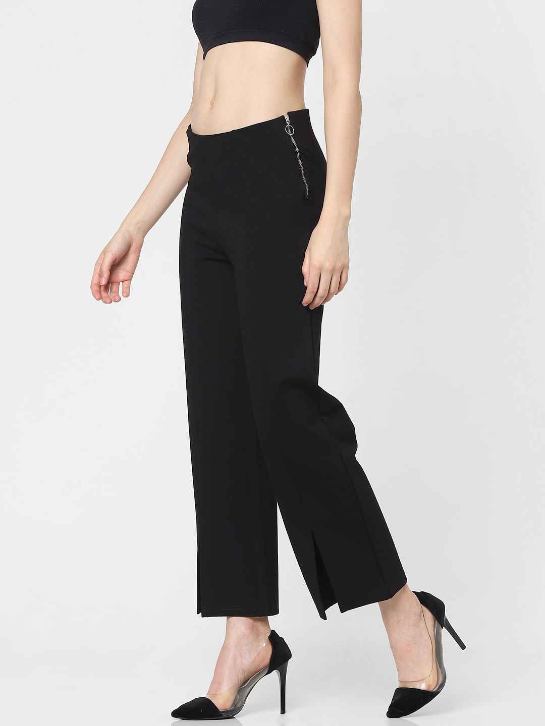 Black Flared Leggings