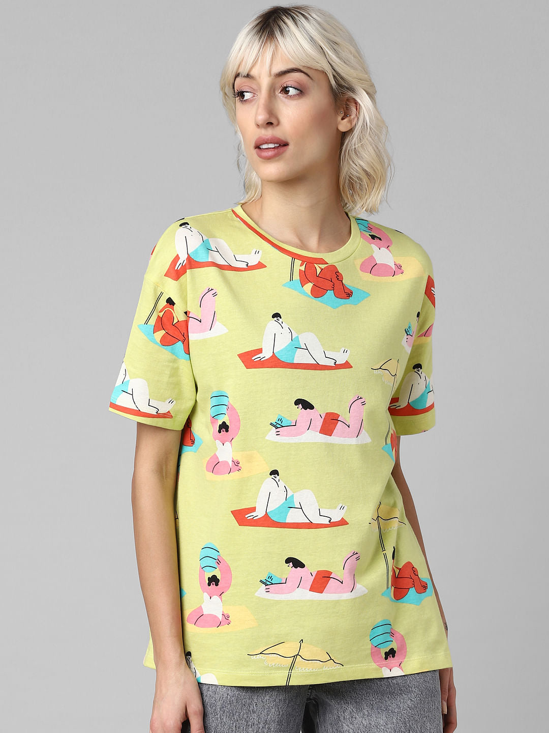 Green All Over Printed T-Shirt