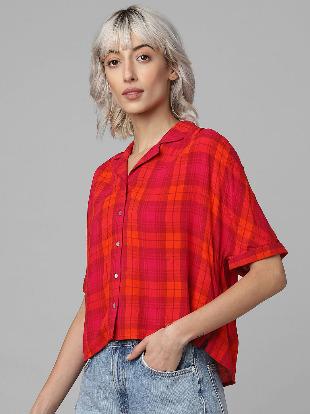 Red Check Resort Shirt