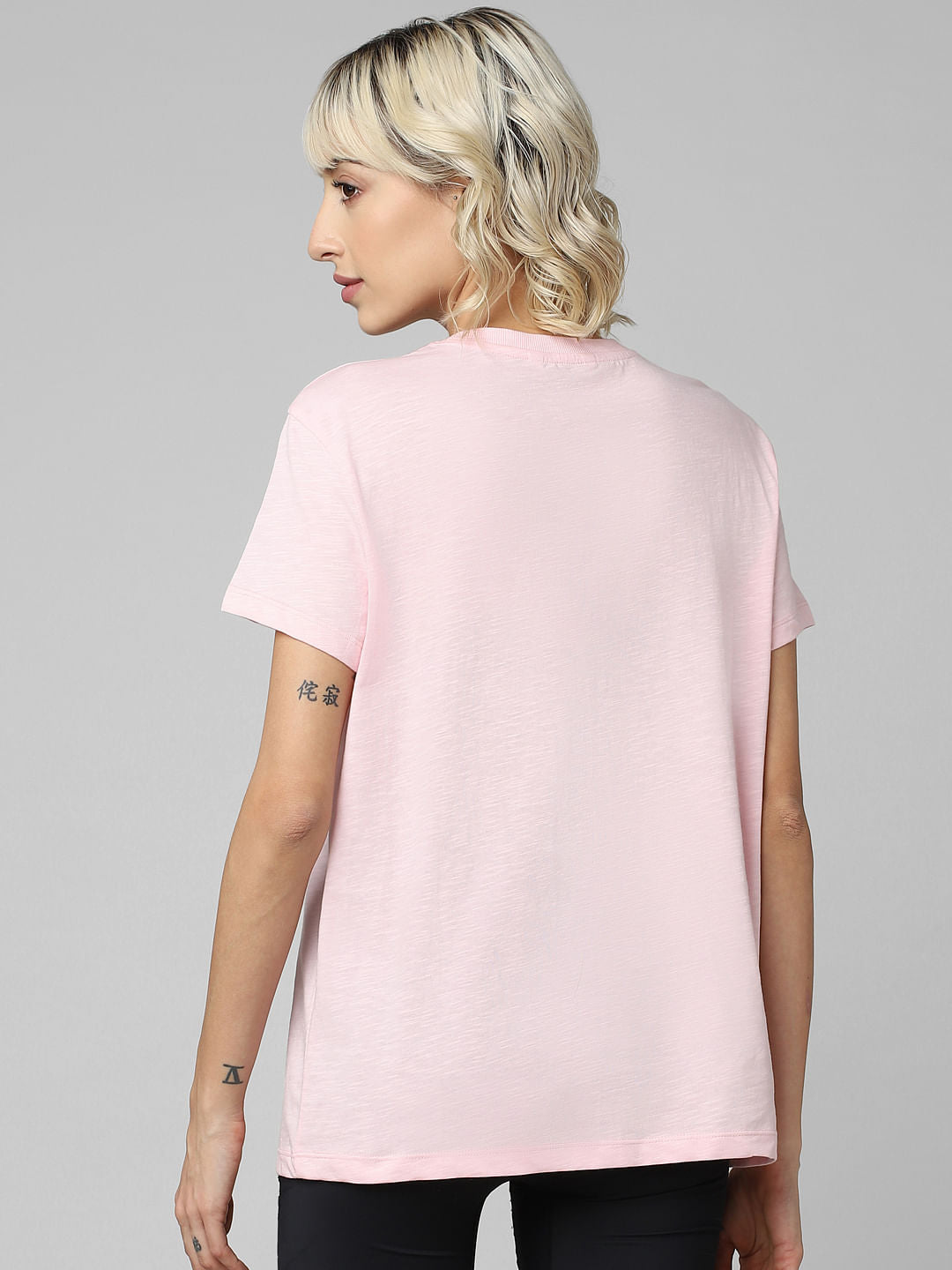 Pink Graphic Print T-Shirt