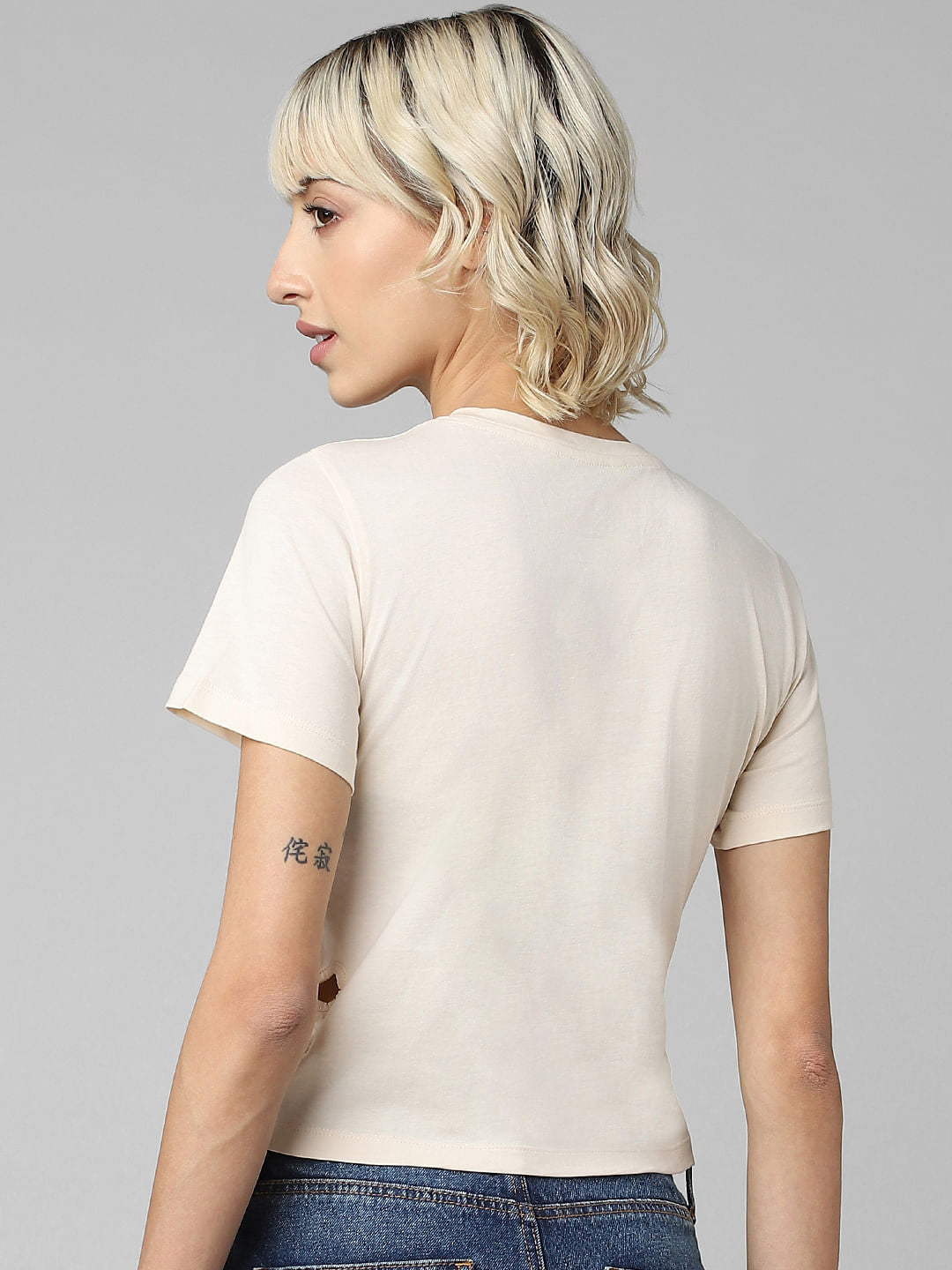 Pink Floral Print T-Shirt