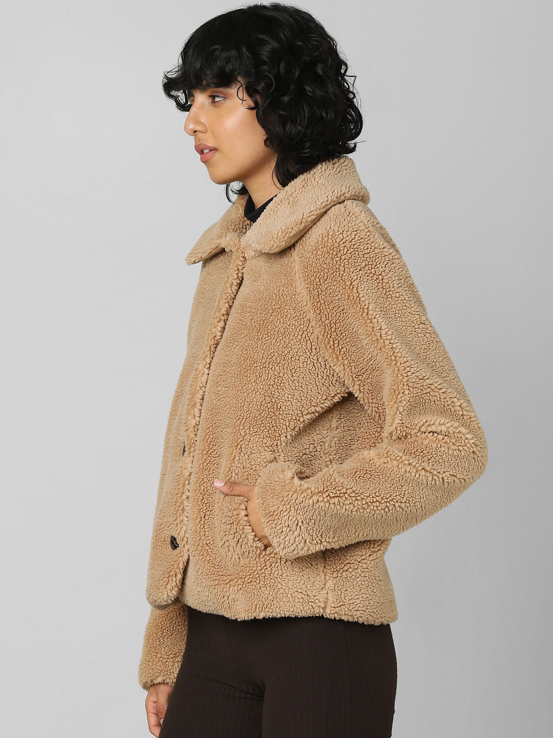 Light Brown Teddy Jacket