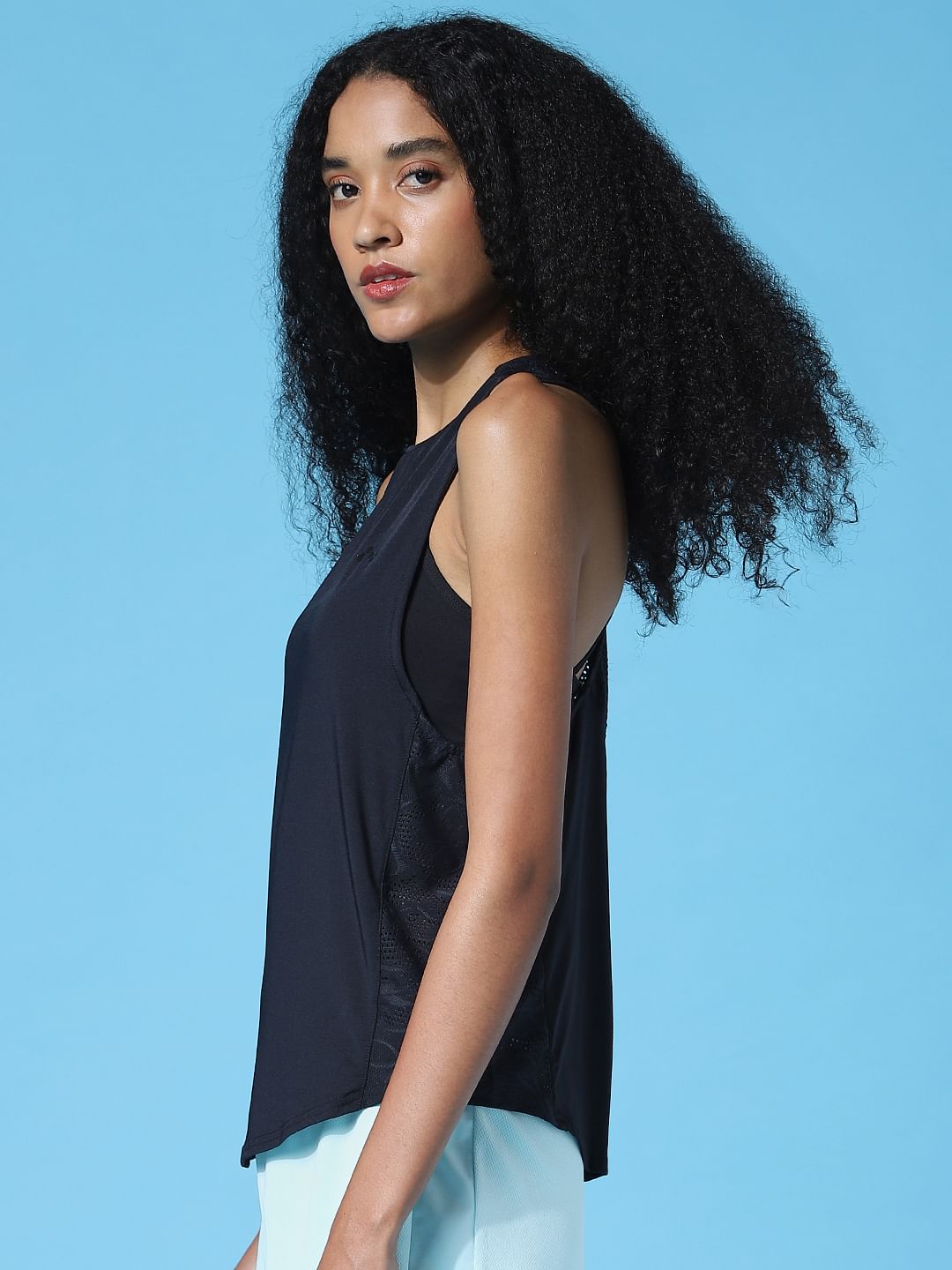 Black Training Tank Top