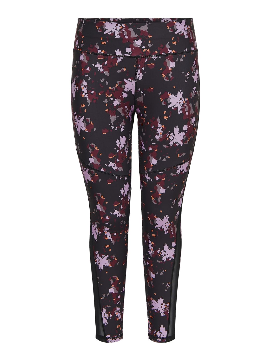 Play Curvy Maroon High Rise Training Tights