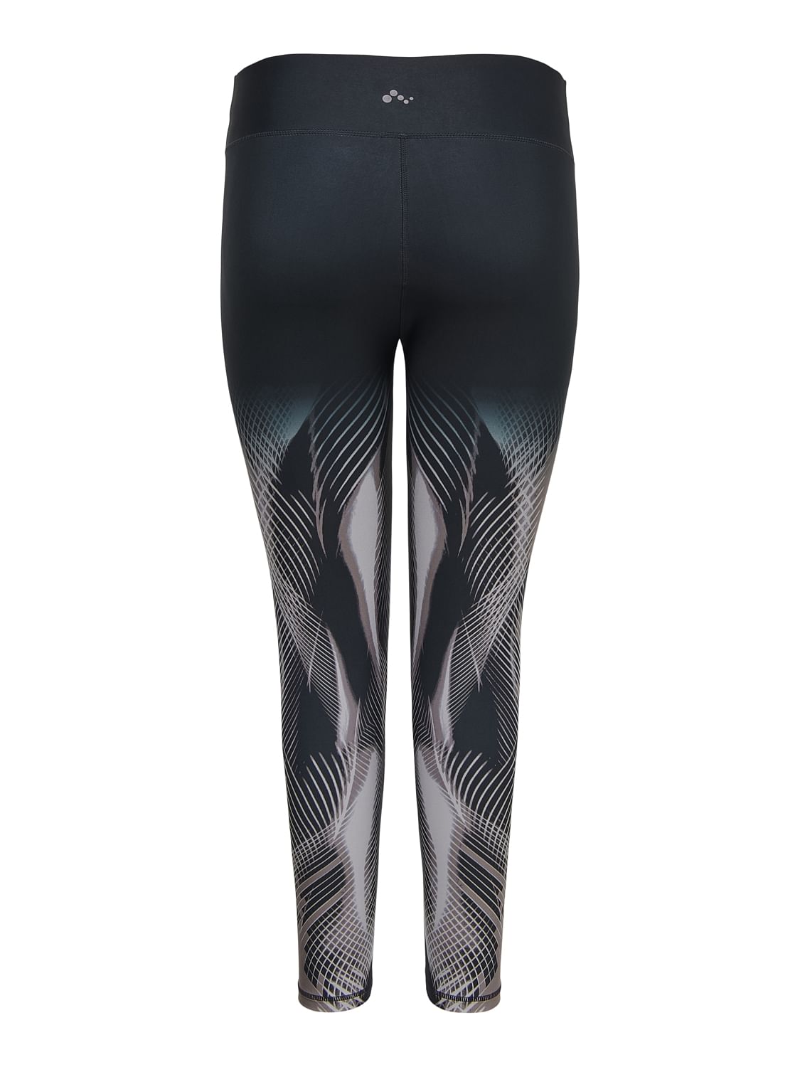 Play Curvy Black High Rise Co-Ord Training Tights