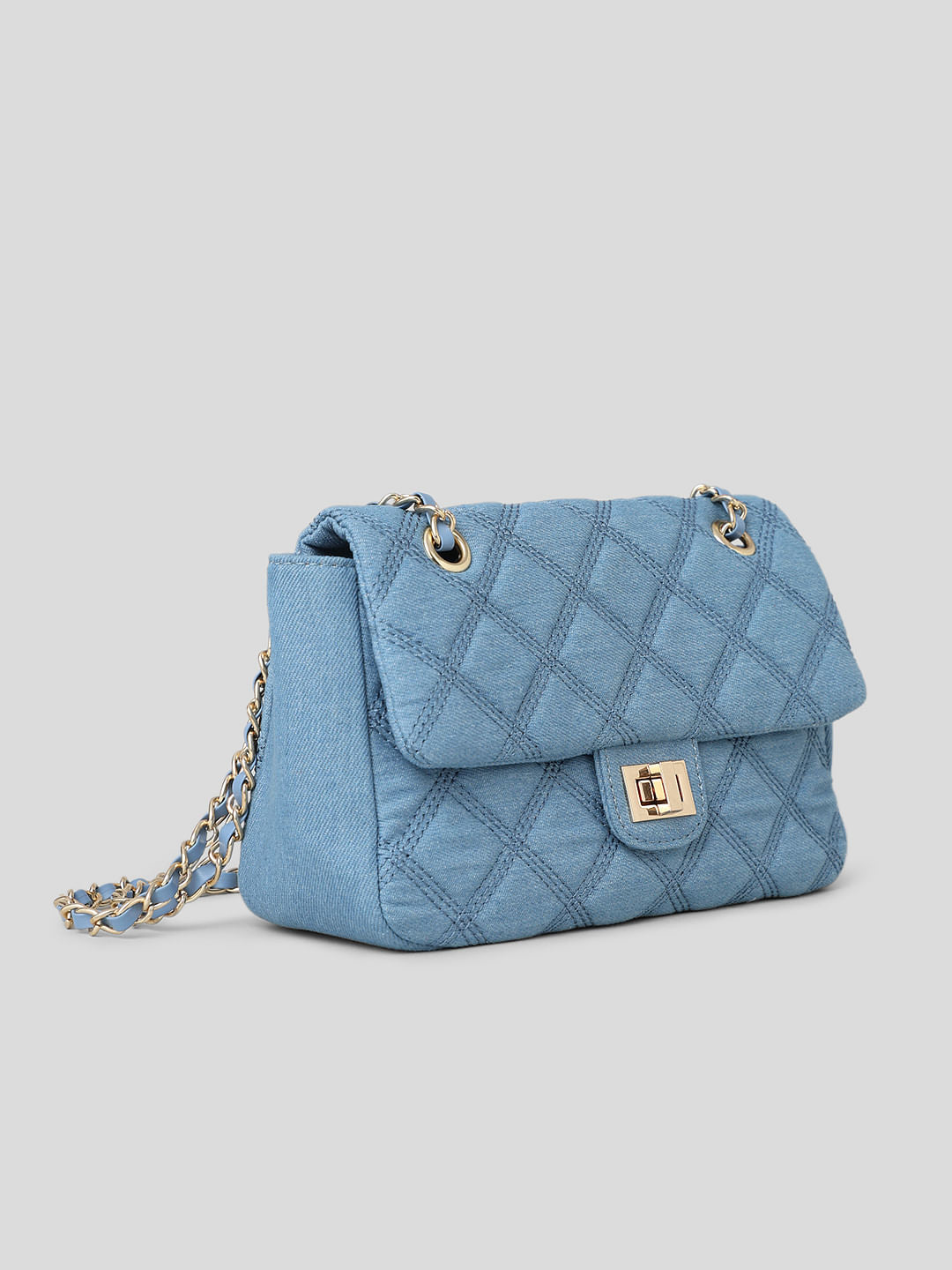 Blue Denim Small Bag