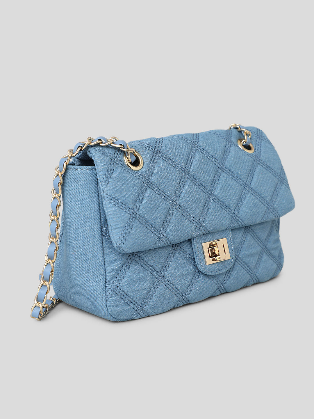 Blue Denim Small Bag