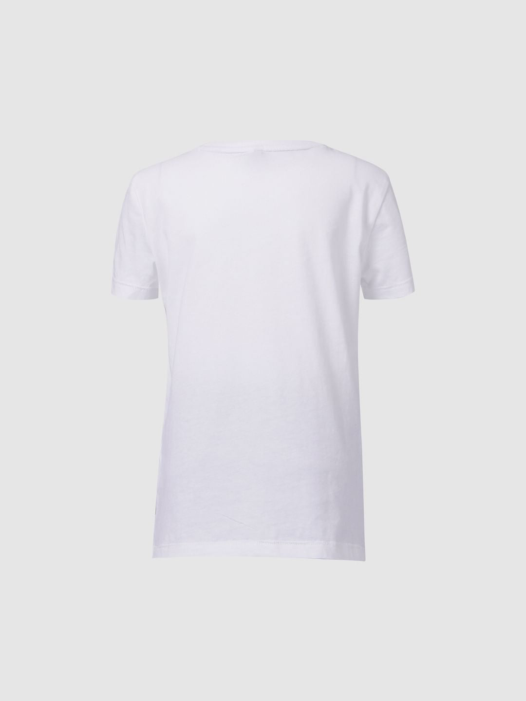 White Embroidered T-Shirt
