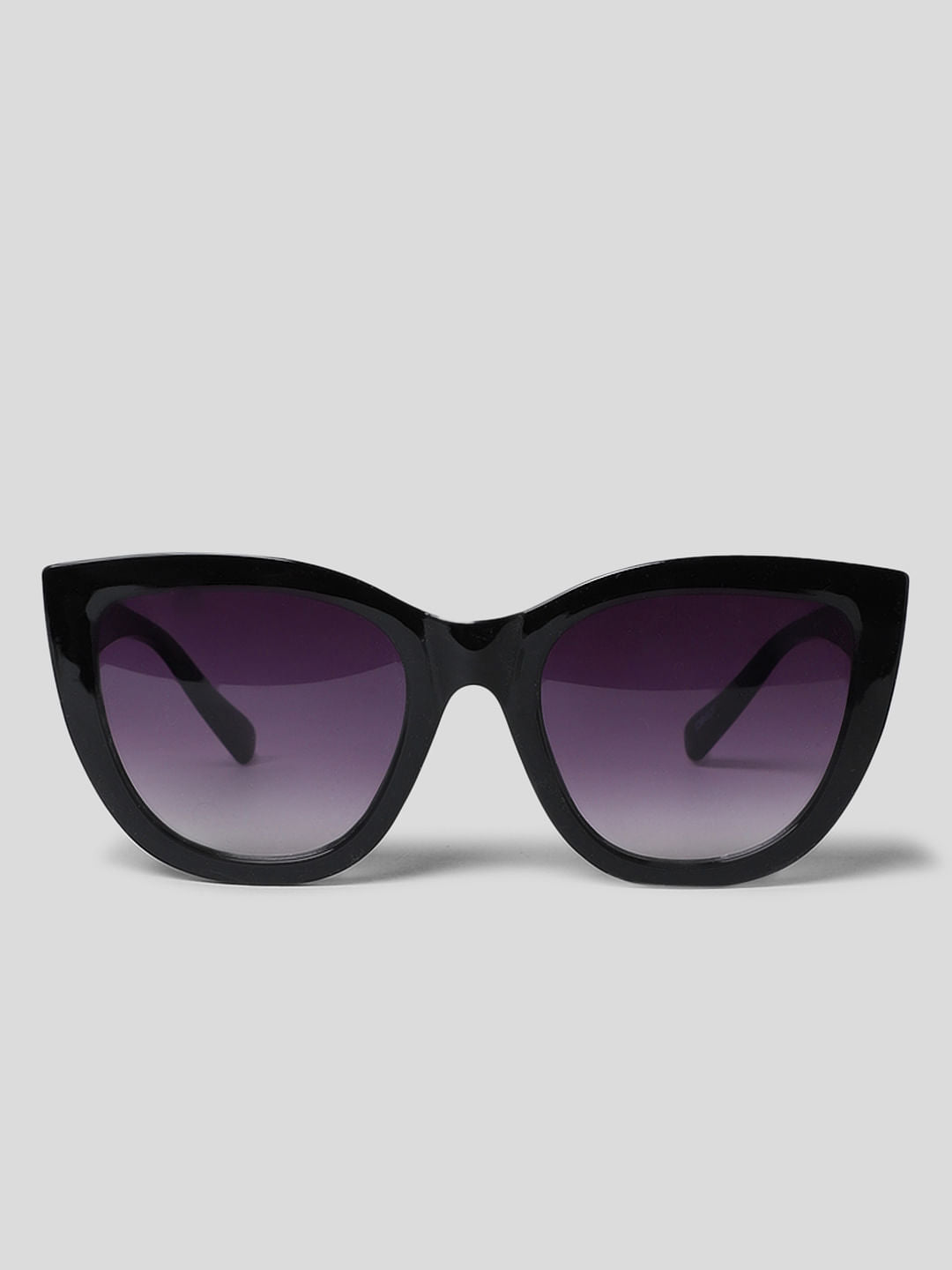Black Cat-Eye Sunglasses