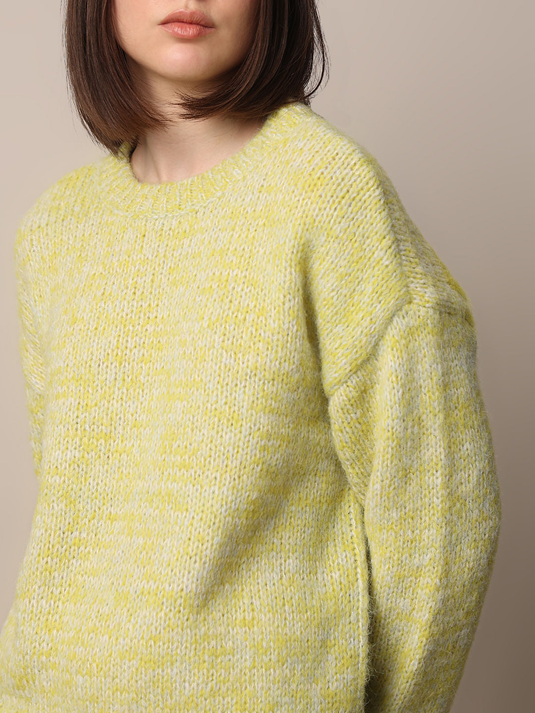 Green Printed Pullover