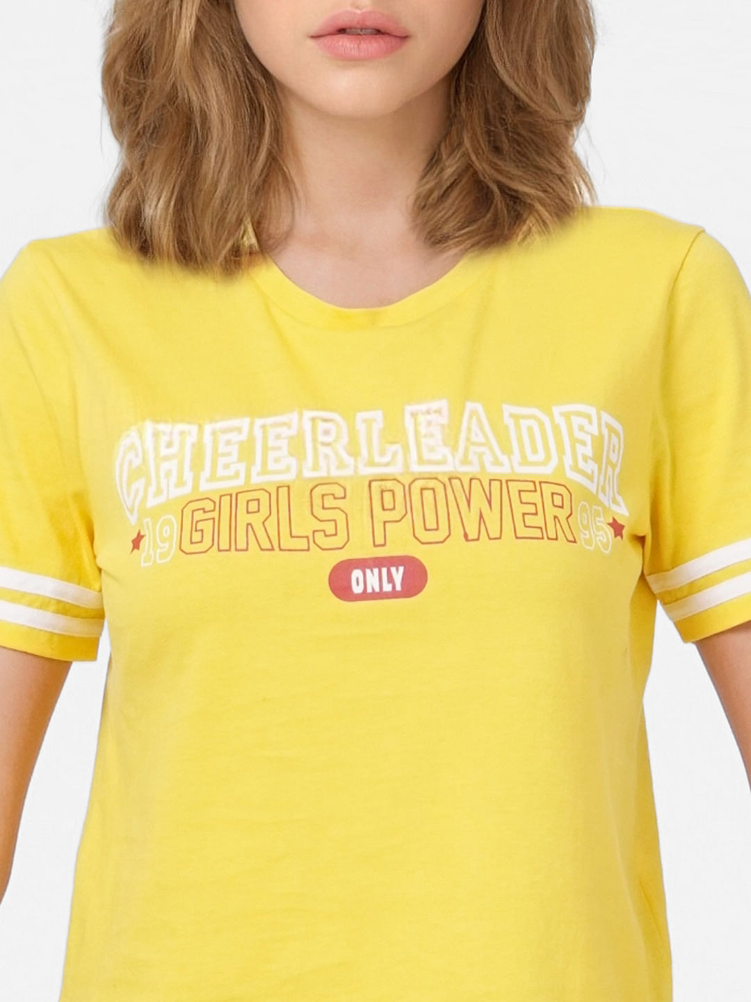 Yellow Graphic Print T-Shirt