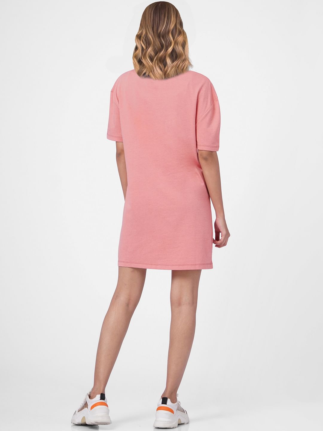 Pink T-Shirt Dress